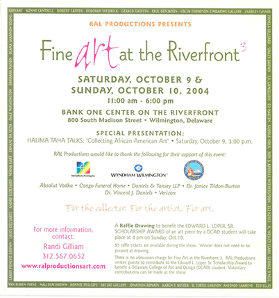 Fine Art at the Riverfront